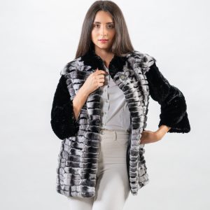 Velvety Rex Rabbit Fur Jacket