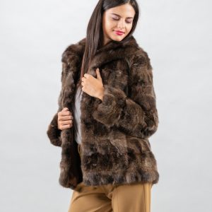 Exquisite Russian Sable Fur Jacket