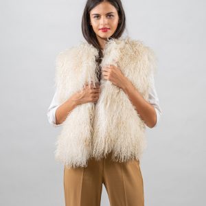 Authentic Tibet Lamb Fur Vest