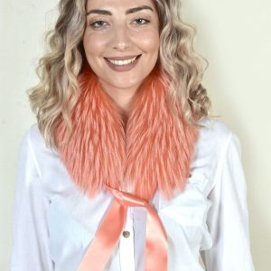 Orange Finn Racoon Halsband