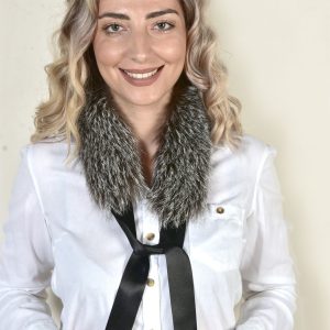 Authentic Frost Fox Fur Collar