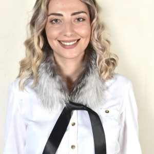 Real Frost Fox Fur Collar
