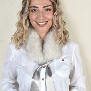 Real Natural Fox Fur Collar