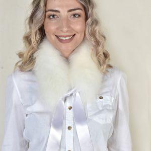 Bridal Fox Fur Neckband