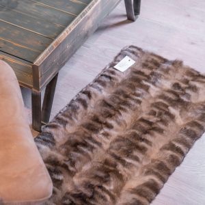 Premium Sable Fur Rug – Elegant Warmth, Authentic Craftsmanship