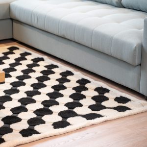Eleganter Teppich aus nachhaltigem Schafsfell - Echtes Fell, zeitloser Komfort