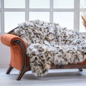 Authentische Schattenfuchs-Pelz-Decke