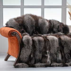 Frost Fuchs Pelz Kuscheldecke