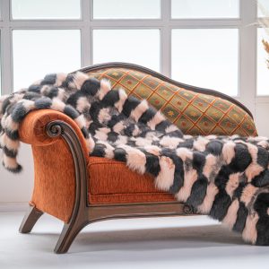 Fox Fur Throw Blanket or Carpet