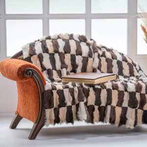 Elegante Fuchs-Pelz-Decke
