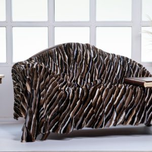 Scandinavian Mink Fur Blanket