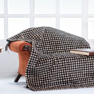 Samt Nerzpelz Kuscheldecke