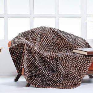 Luxury Sheared Mink Fur Throw Blanket