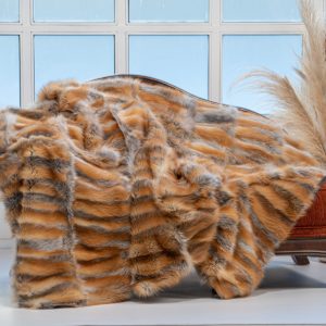 Rotfuchs-Pelz-Decke