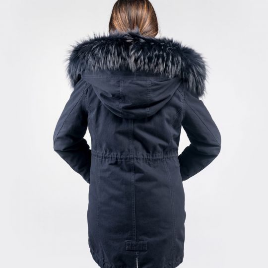 Isolierte Winterjacke mit Innenfutter Finn Raccoon