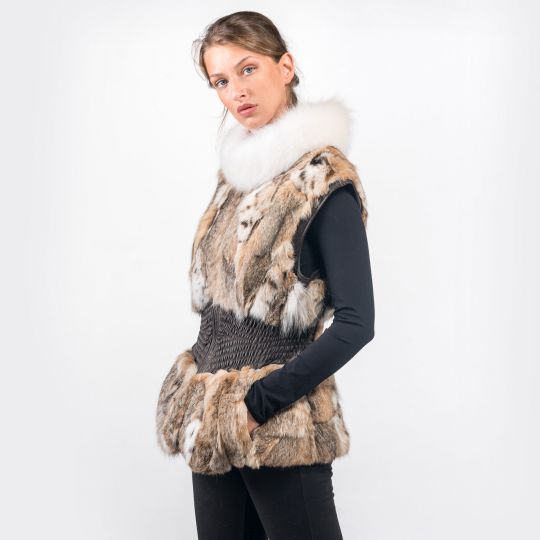 Bob Cut Fur Vest