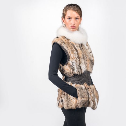 Bob Cut Fur Vest