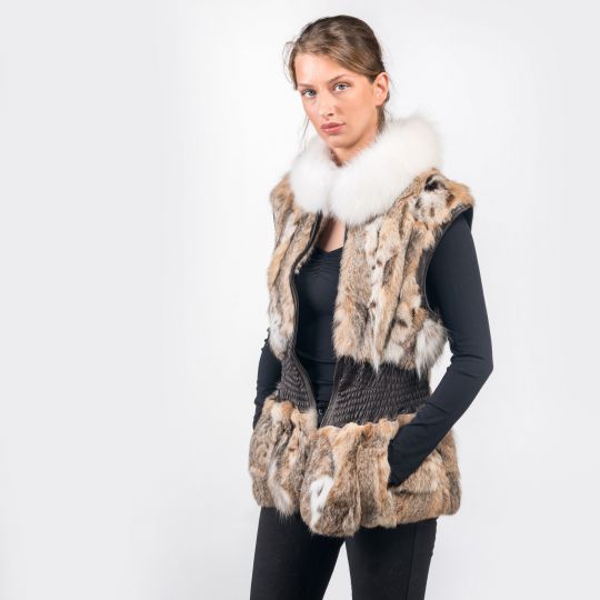 Bob Cut Fur Vest