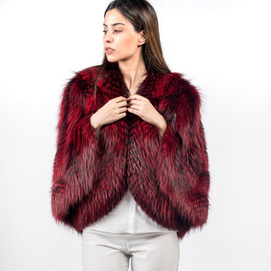 Red Arzante Fox Fur Stole