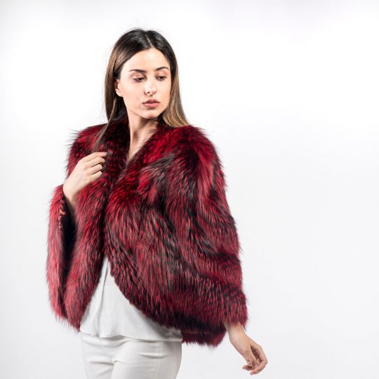 Red Arzante Fox Fur Stole