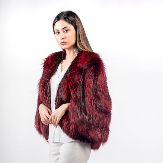 Red Arzante Fox Fur Stole