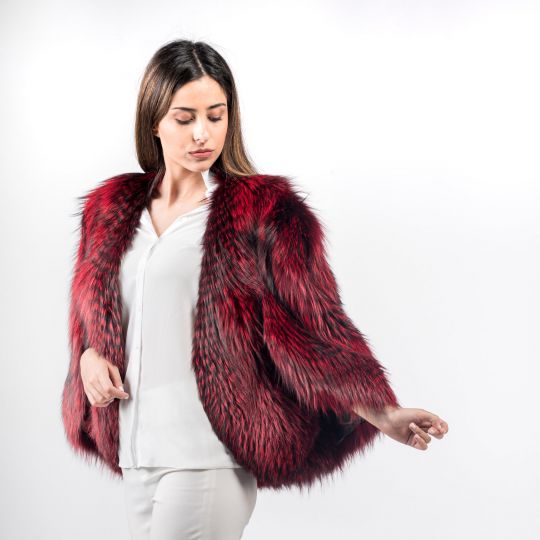 Red Arzante Fox Fur Stole