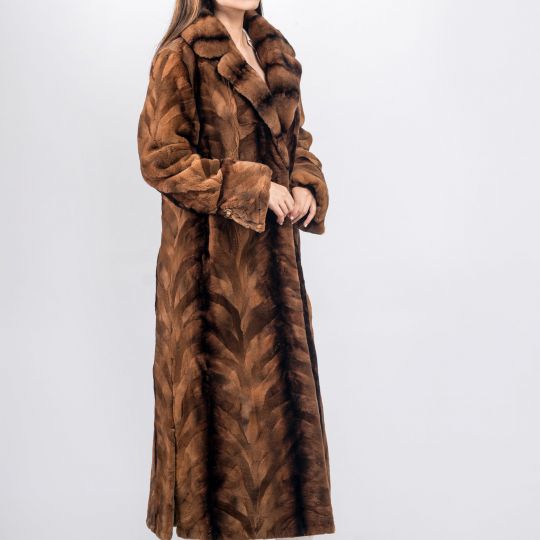 sheared mink coat