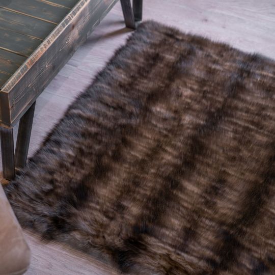 Luxury/Sable Fur Area Rug