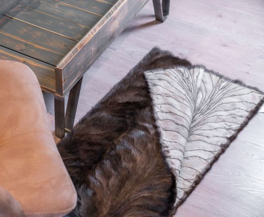 Sable Fur Area Rug