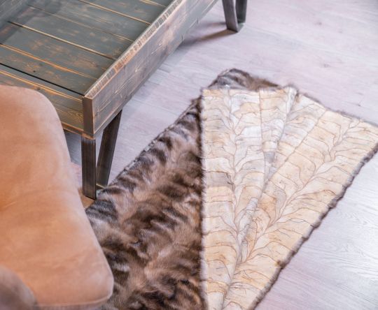 Sable Fur Area Rug