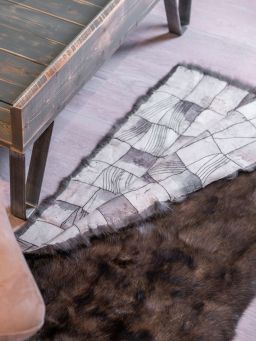 Sable Fur Area Rug