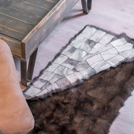 Sable Fur Area Rug