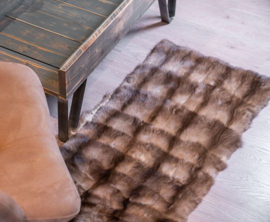 Sable Fur Area Rug