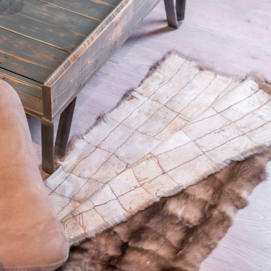 Sable Fur Area Rug