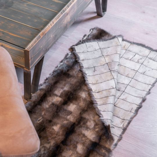 Sable Fur Area Rug