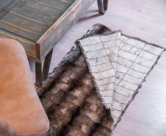 Sable Fur Area Rug