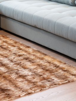 Real Sheepskin Fur Throw Blanket