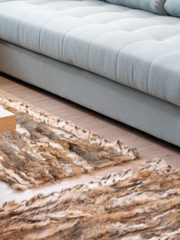 Real Sheepskin Fur Throw Blanket