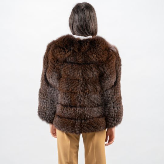 Special Brown Fox Fur Stole