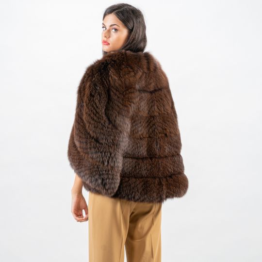 Special Brown Fox Fur Stole