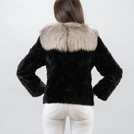 Velvet Mink Fur Jacket