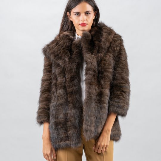 Special Fawn Light Fox Fur Vest