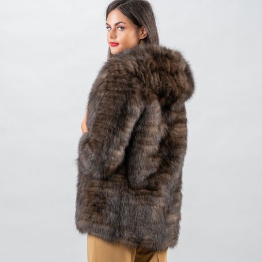 Special Fawn Light Fox Fur Vest