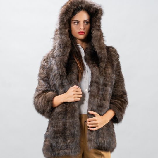 Special Fawn Light Fox Fur Vest