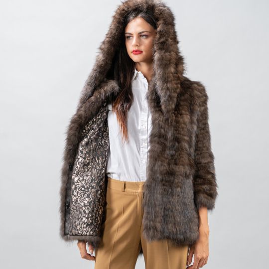 Special Fawn Light Fox Fur Vest