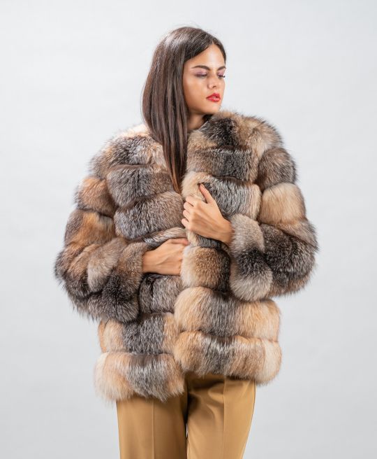 Special Fawn Light Fox Fur Vest