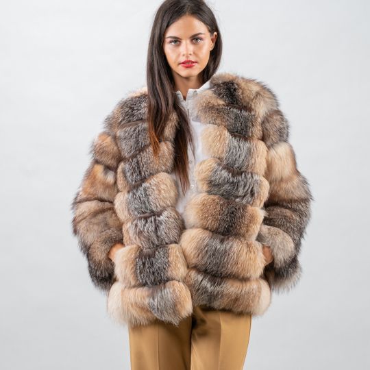 Special Fawn Light Fox Fur Vest