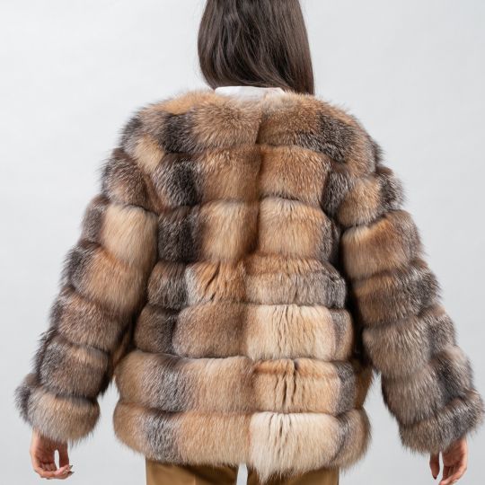 Special Fawn Light Fox Fur Vest