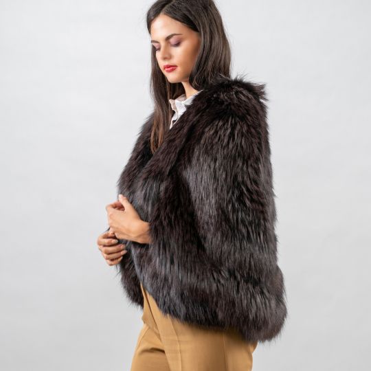 Special Brown Arzante Fox Fur Stole