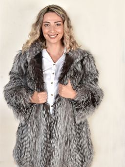 Light Pink Fox Fur Vest